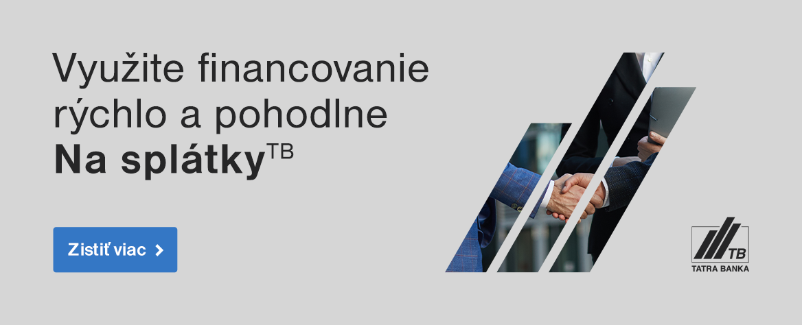 Tatra banka Na splátkyTB - využite financovanie rýchlo a pohodlne